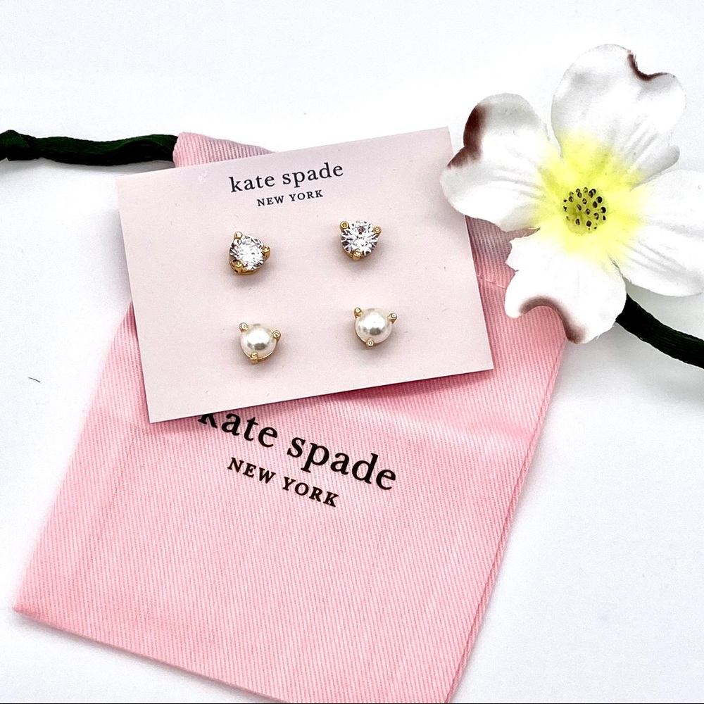 🎇HP🎇NWT Kate Spade Rise & Shine Earnings, Set of 2 - Picture 15 of 16